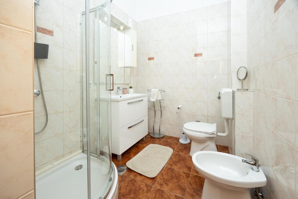 Kúpeľňa v ubytovaní Apartman Markulin