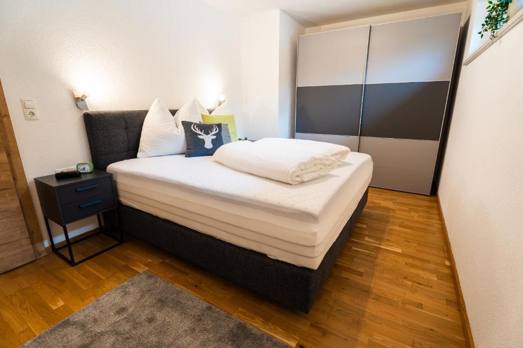 Postel nebo postele na pokoji v ubytování Apart Paula