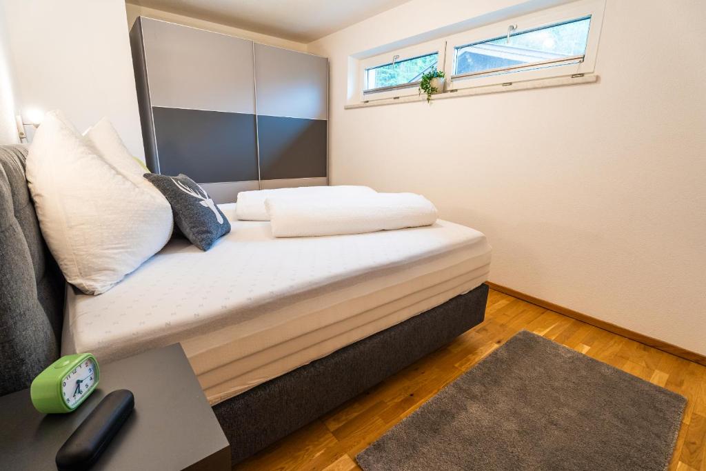 Postel nebo postele na pokoji v ubytování Apart Paula
