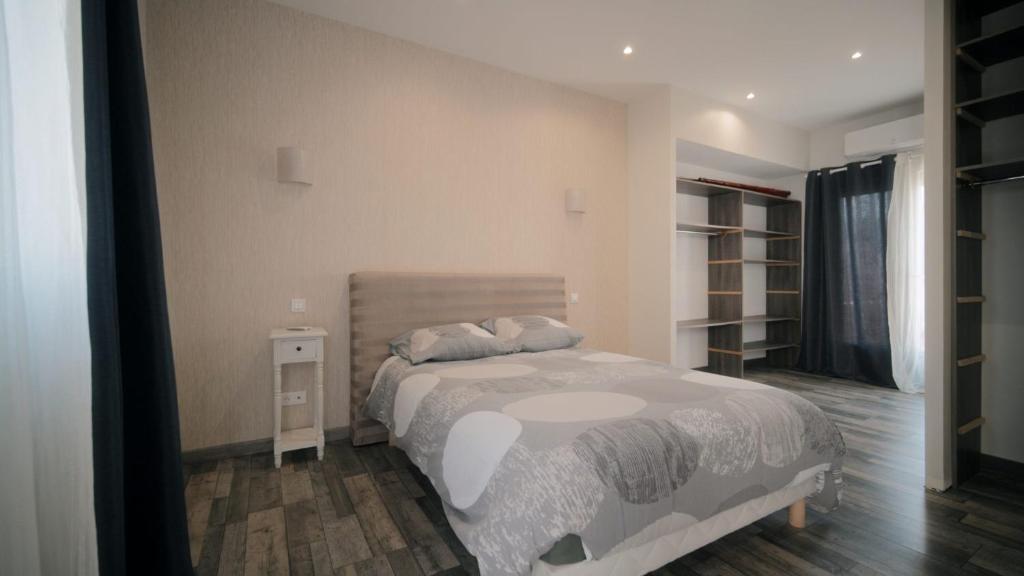 Posteľ alebo postele v izbe v ubytovaní Agréable Villa pour 8 personnes