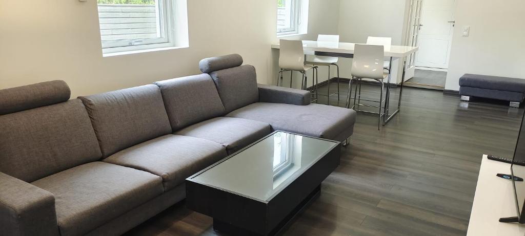 Posezení v ubytování Lagunen Apartments