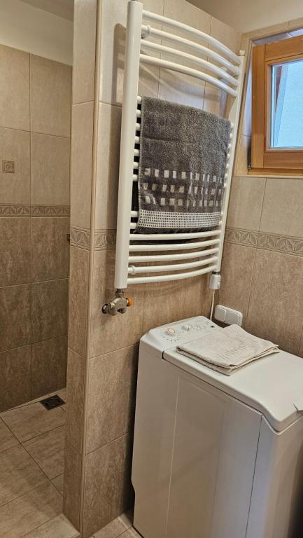 Kúpeľňa v ubytovaní Füred Deluxe Garden Apartment