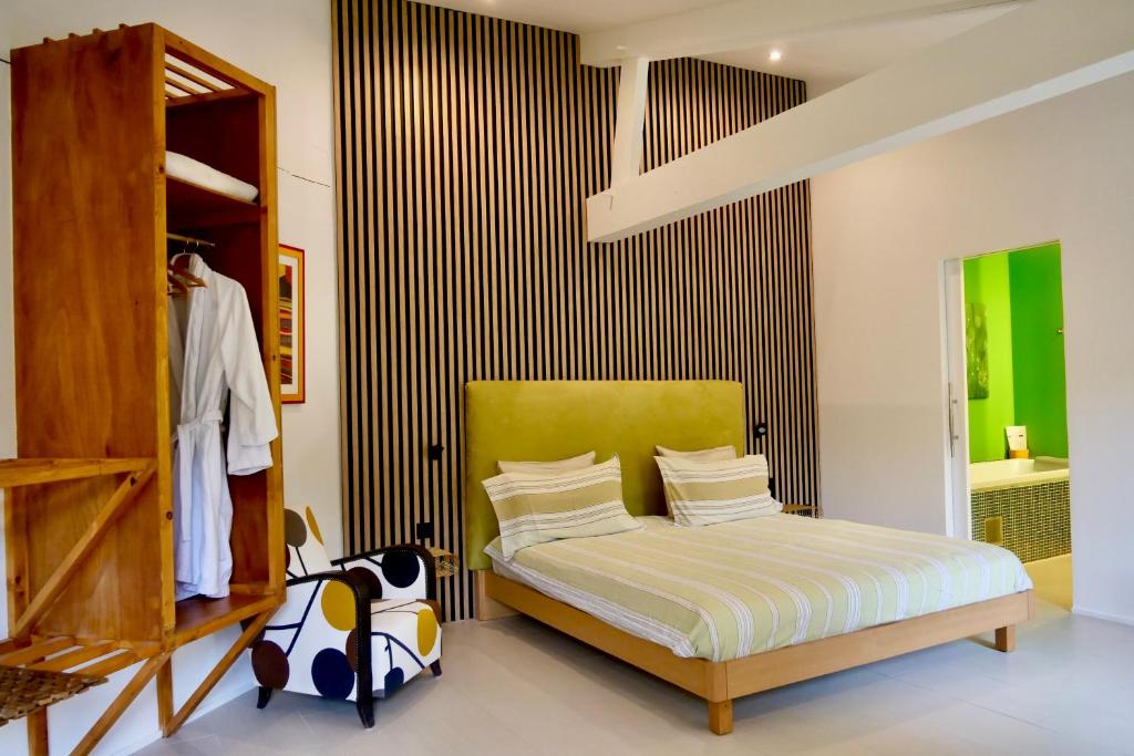La Demeure de Saint Fiacre - Chambre Double De Luxe Avec Baignoire