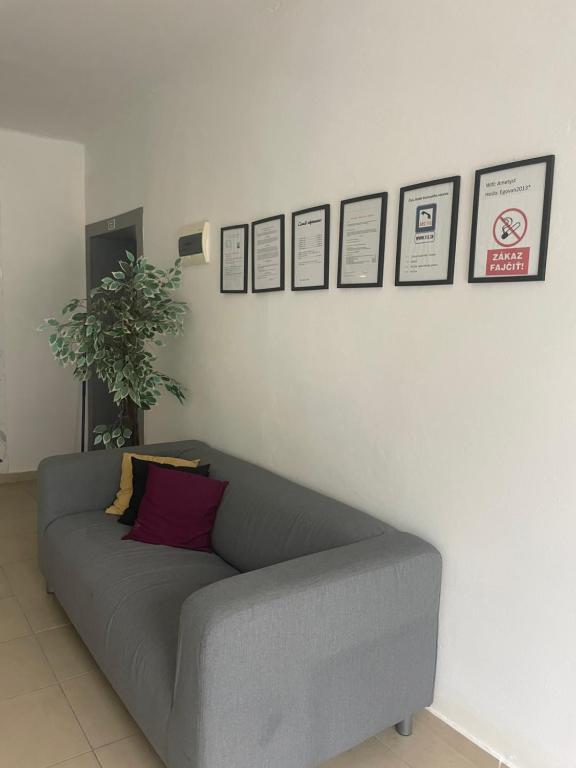 Posezení v ubytování Apartmánový dom Ametyst