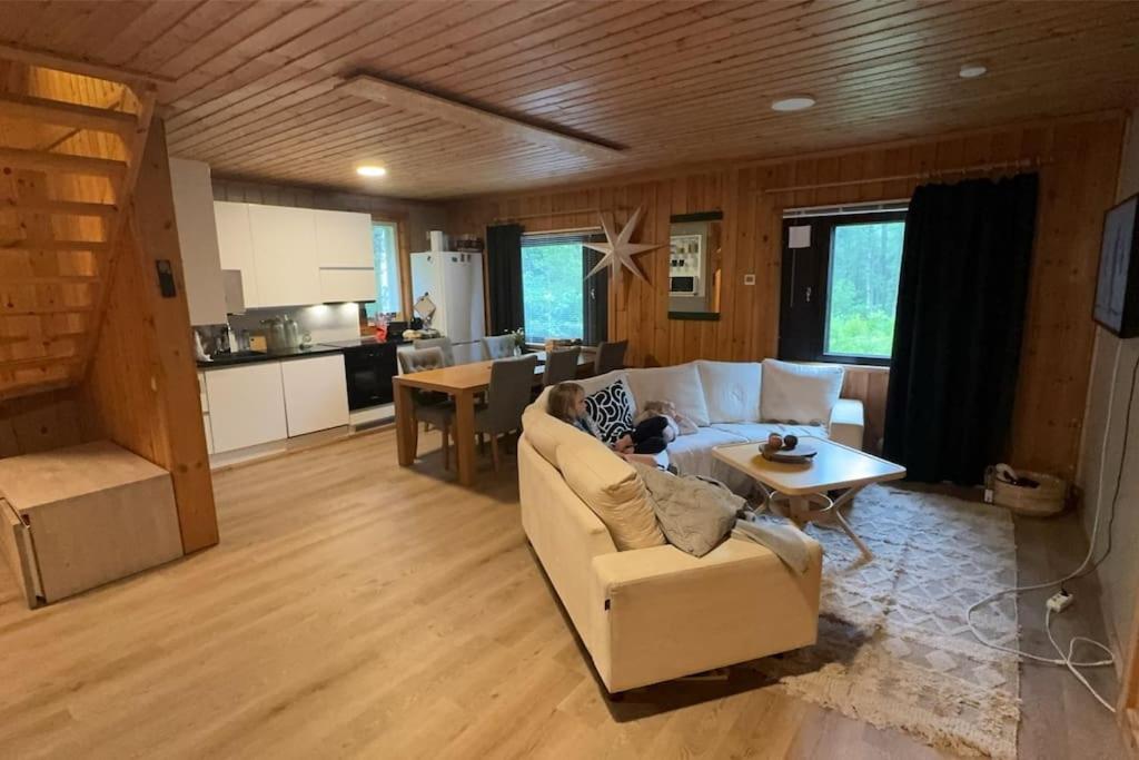 Et opholdsområde på Villa Livotar Syöte