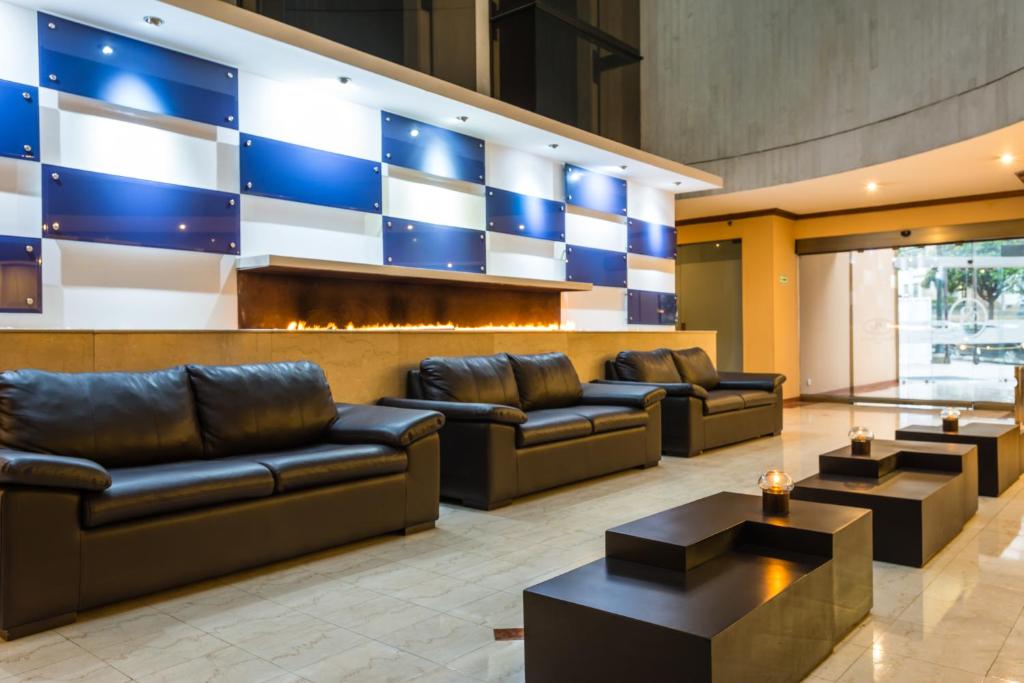 Posezení v ubytování Hotel Bogotá Regency Usaquén