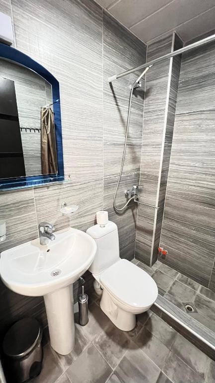 Koupelna v ubytování Hotel 288a