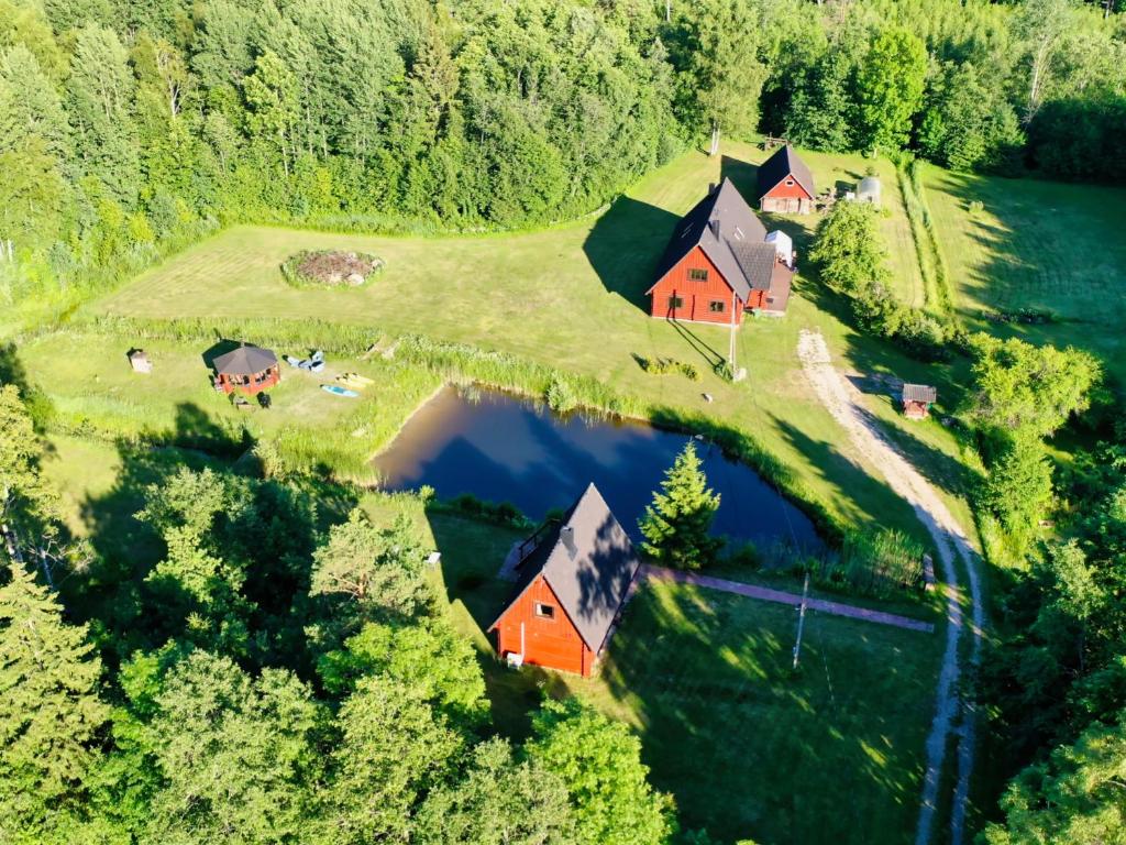 Příroda nedaleko prázdninového domu