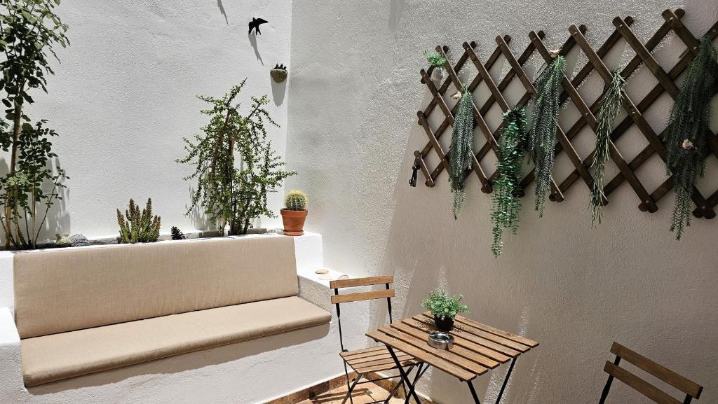 Posezení v ubytování Casa da Mouraria