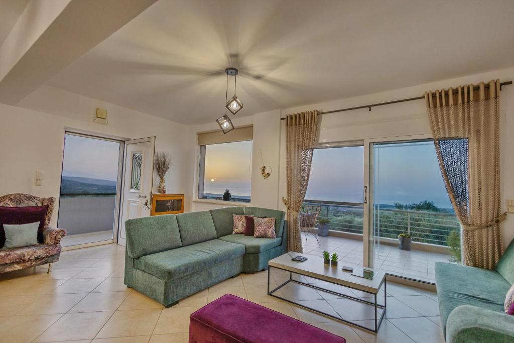 Posedenie v ubytovaní Country House Crete