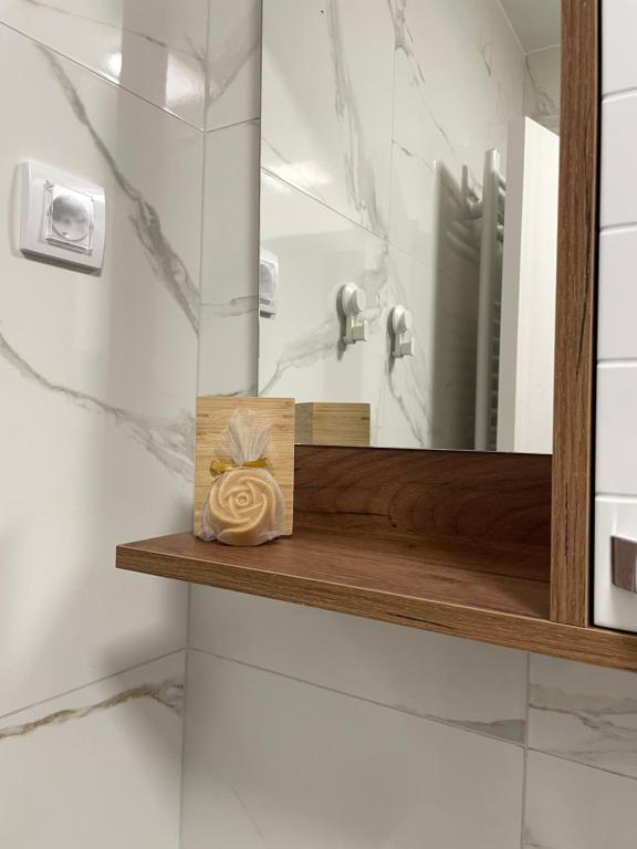 Koupelna v ubytování Apartman Luni
