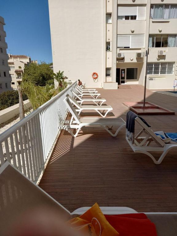 Balkón alebo terasa v ubytovaní Andreas Apartament Marbella Centro