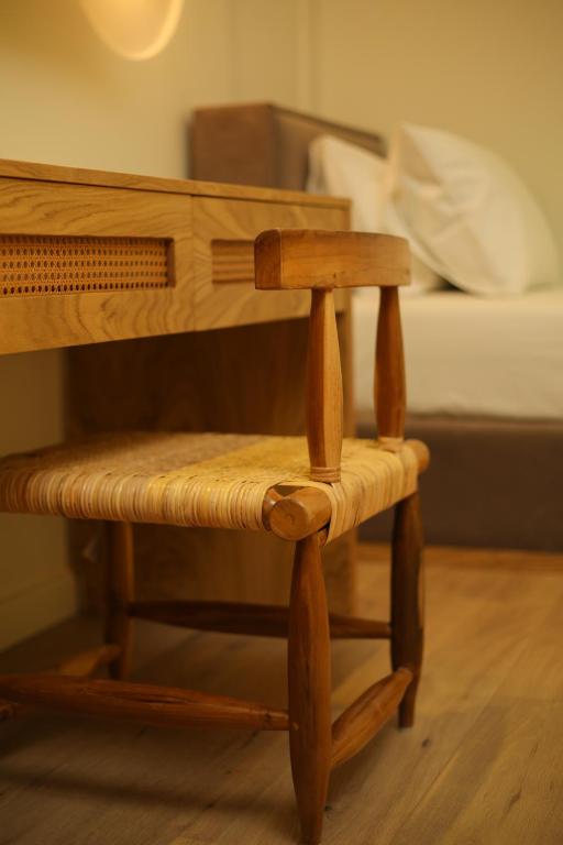 Postel nebo postele na pokoji v ubytování Hotel Brooklyn Vlore