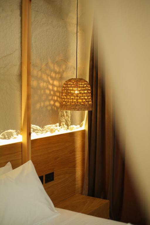 Postel nebo postele na pokoji v ubytování Hotel Brooklyn Vlore