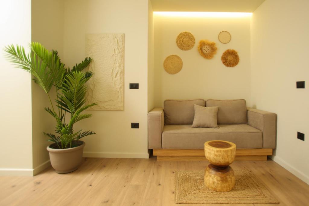 Posezení v ubytování Hotel Brooklyn Vlore