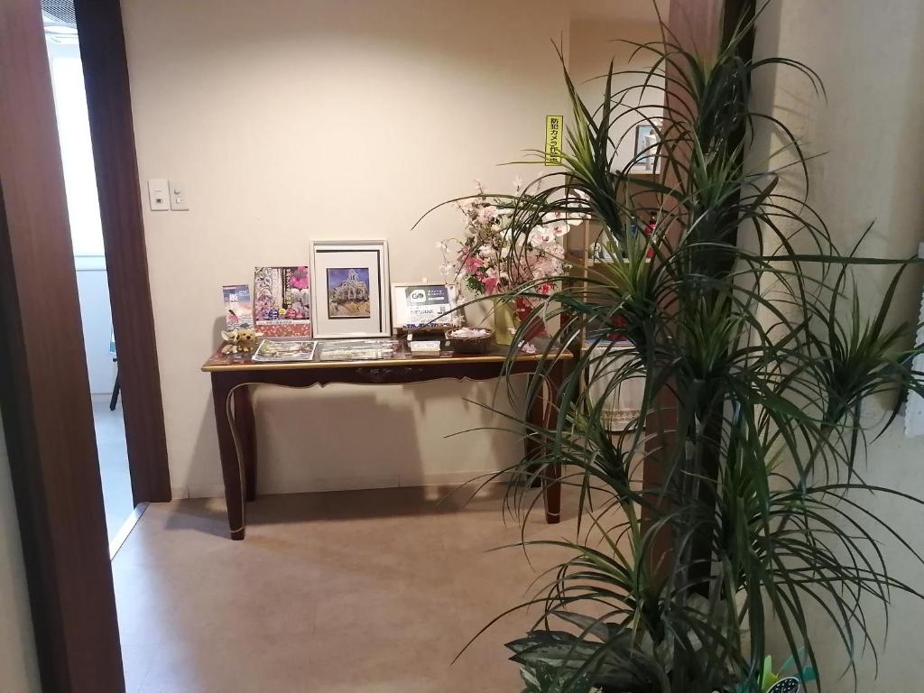 Vstupní hala nebo recepce v ubytování 月のあかり