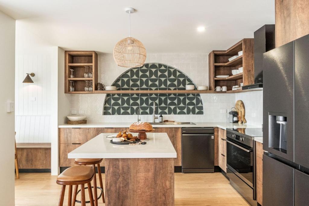 Kuchyň nebo kuchyňský kout v ubytování Talinga 2 - Sunset Views