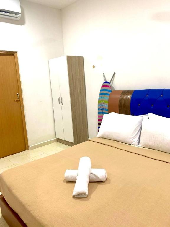 Postel nebo postele na pokoji v ubytování BB Durio Chalet
