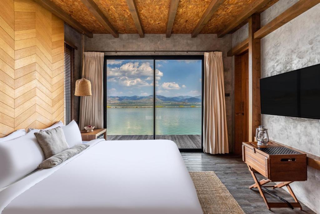 TV a/nebo společenská místnost v ubytování Z9 Resort