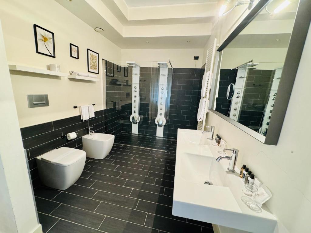 Koupelna v ubytování Hotel Pex Mantova