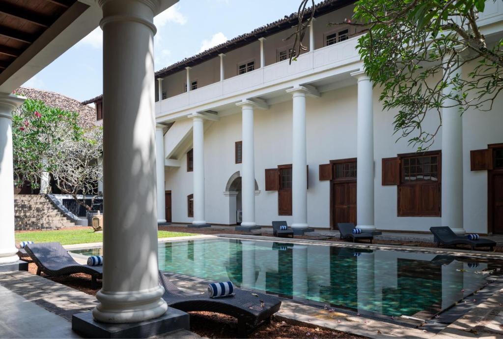 Bazén v ubytování Galle Fort Hotel nebo v jeho okolí