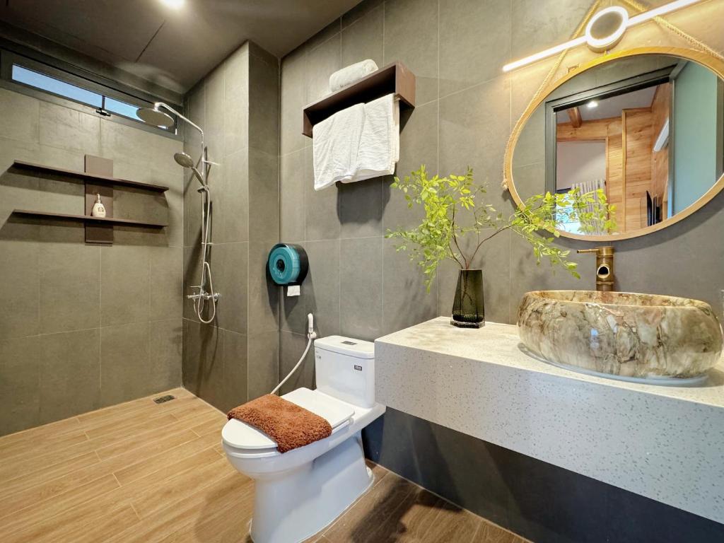 Vanilla Ho Tram Homestay - Kamer Met Kingsize Bed En Uitzicht Op Het Zwembad