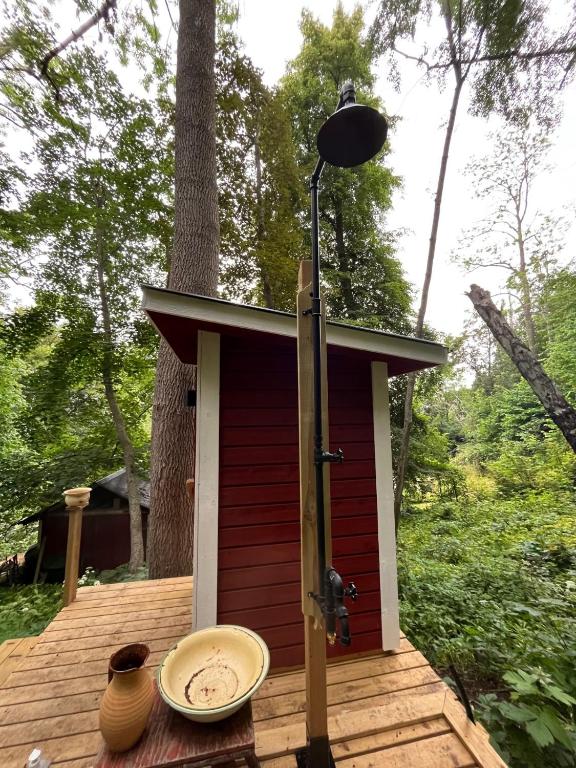 Zahrada ubytování Gränna Glamping