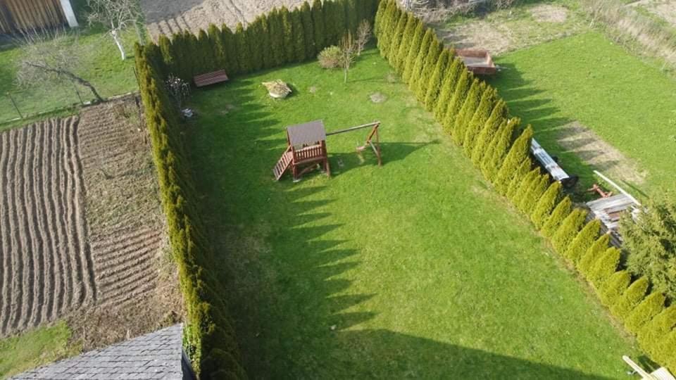 A garden outside Penzion Rosnicka Liesek
