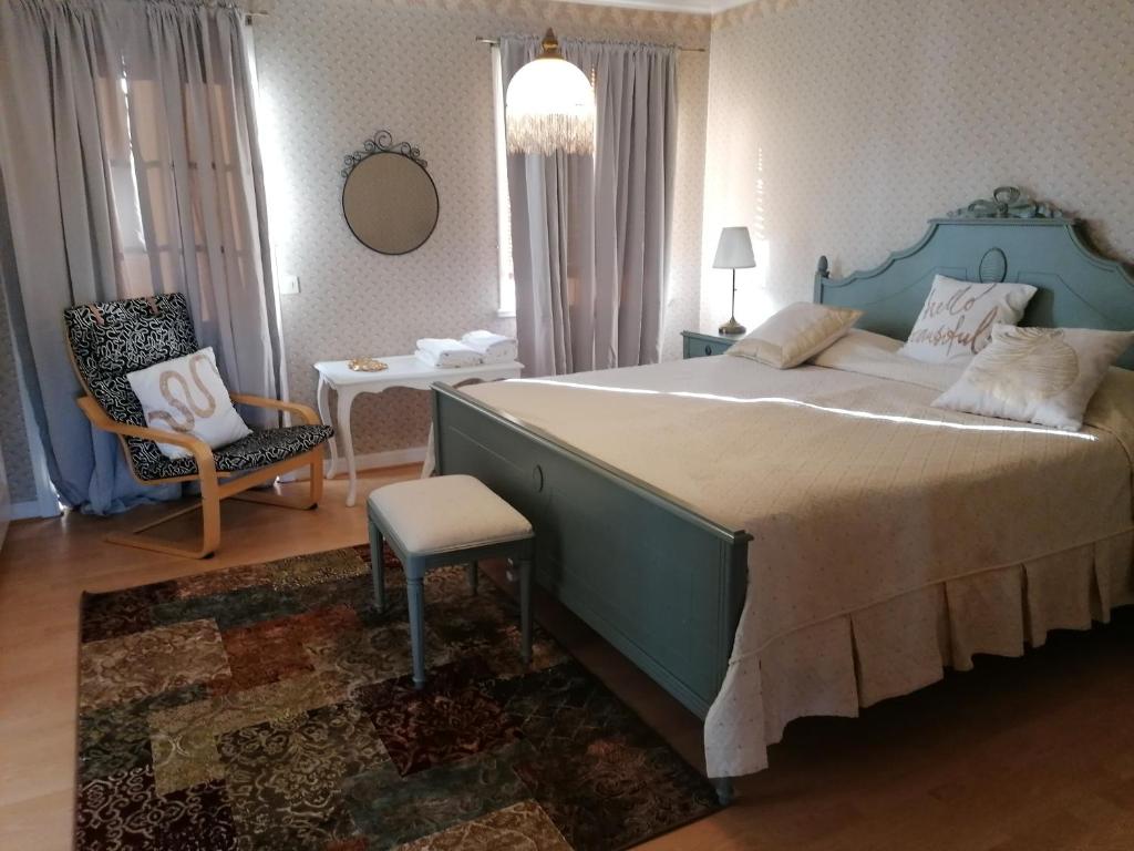 Katil atau katil-katil dalam bilik di Hudiksvall Apartment Service # 4