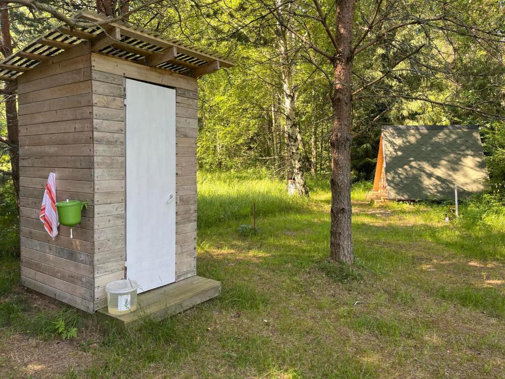 Zahrada ubytování Korjuse Moor