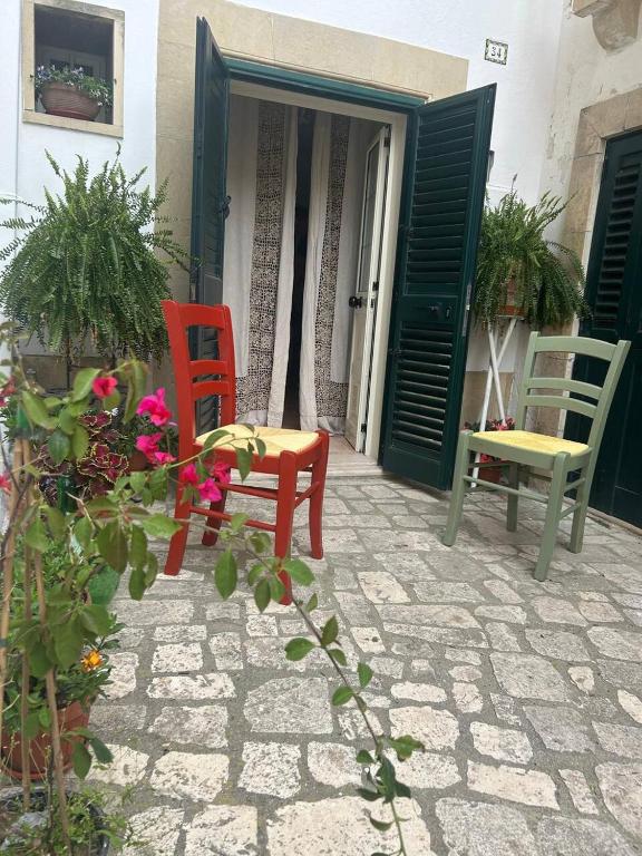 Zahrada ubytování B&B Lilium Otranto