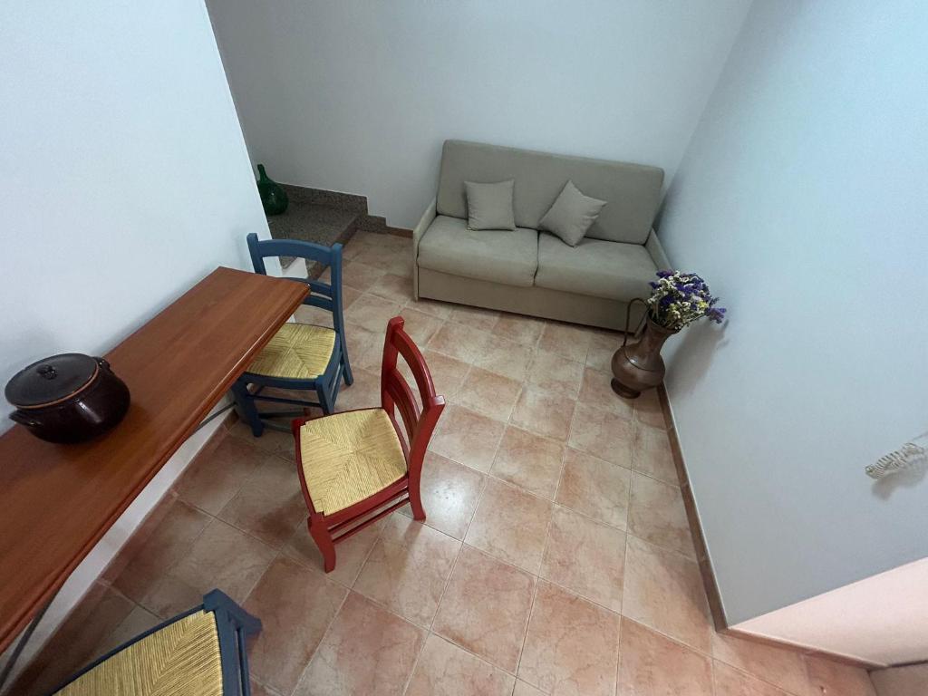 Posezení v ubytování B&B Lilium Otranto