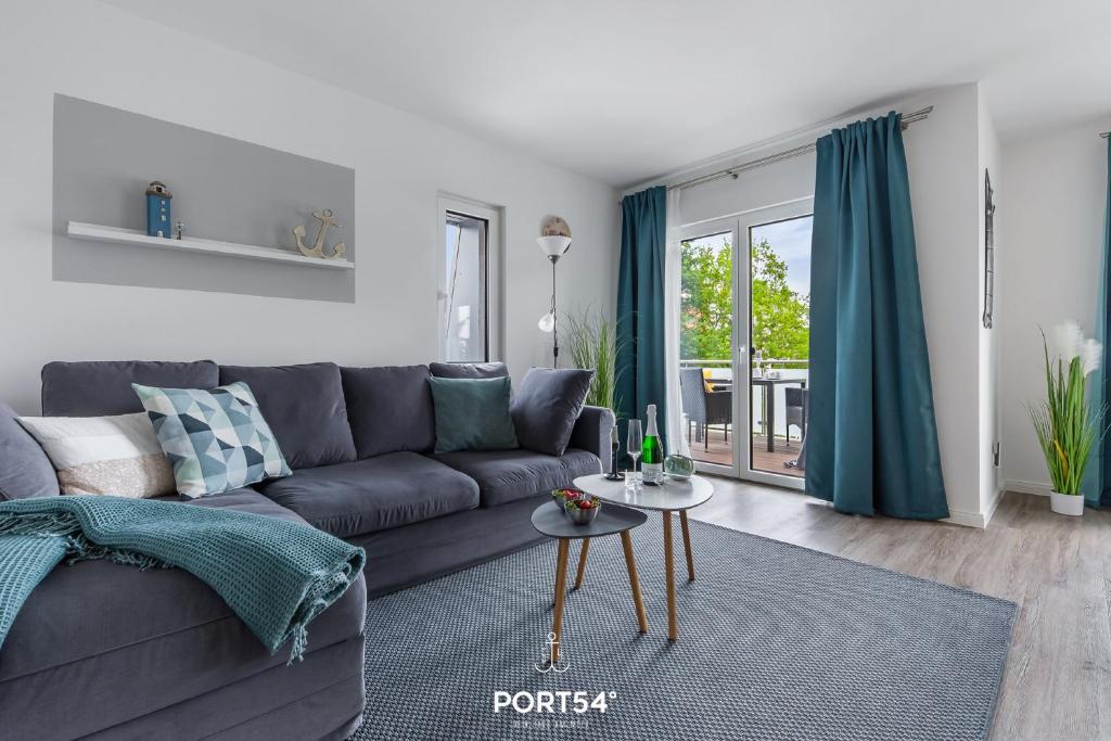 Posezení v ubytování Ostseeoase Damp