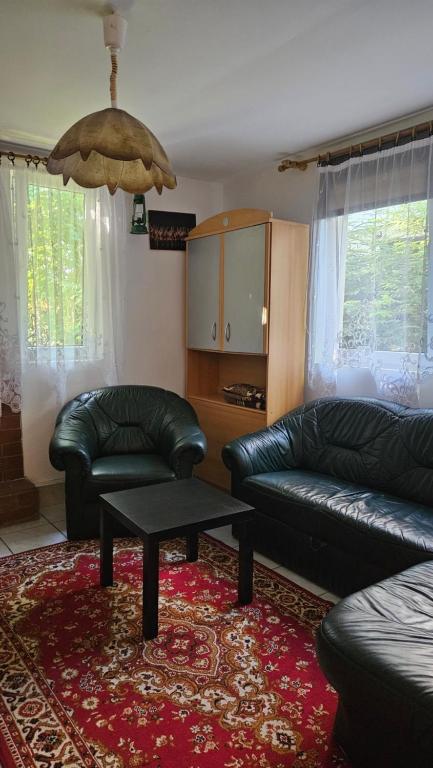 Posedenie v ubytovaní Domek na jeziorem