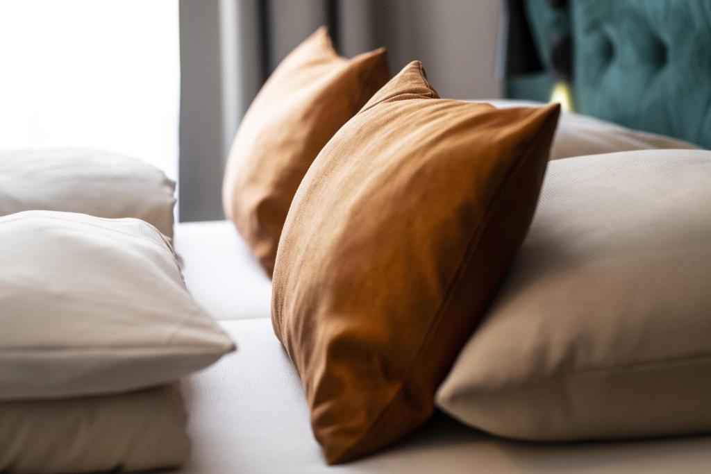 Postel nebo postele na pokoji v ubytování Hotel Palais26