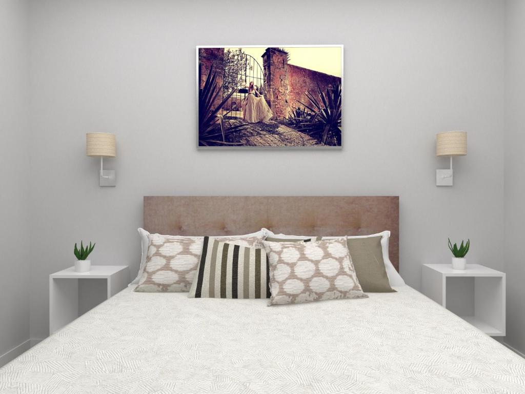 Postel nebo postele na pokoji v ubytování Rooms Bruno