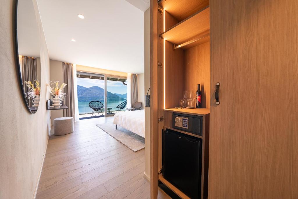 Kuchyň nebo kuchyňský kout v ubytování Exclusive Boutique Hotel Elisabetta