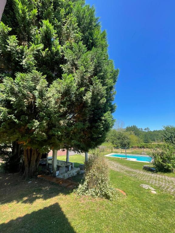 The swimming pool at or close to A Leira