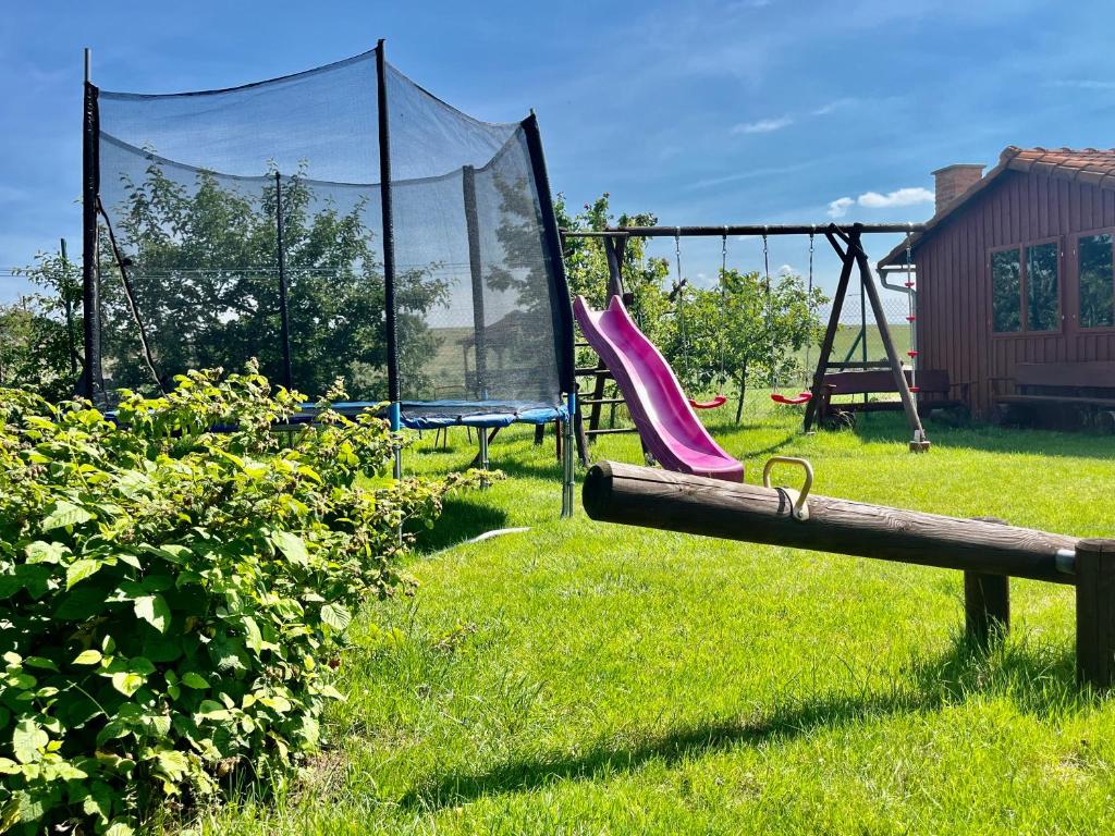 Zahrada ubytování Privat u Eriky