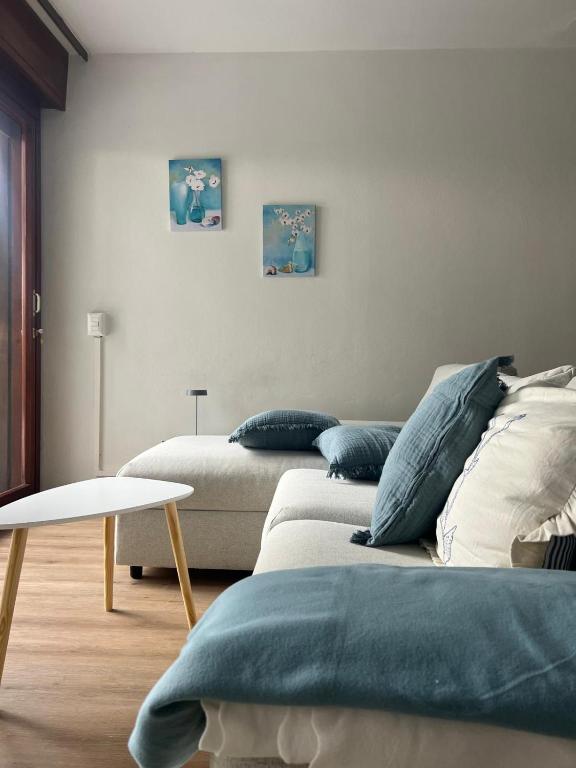 Posezení v ubytování Punta Ala - TERRACED HOUSE WITH DIRECT ACCESS TO THE BEACH