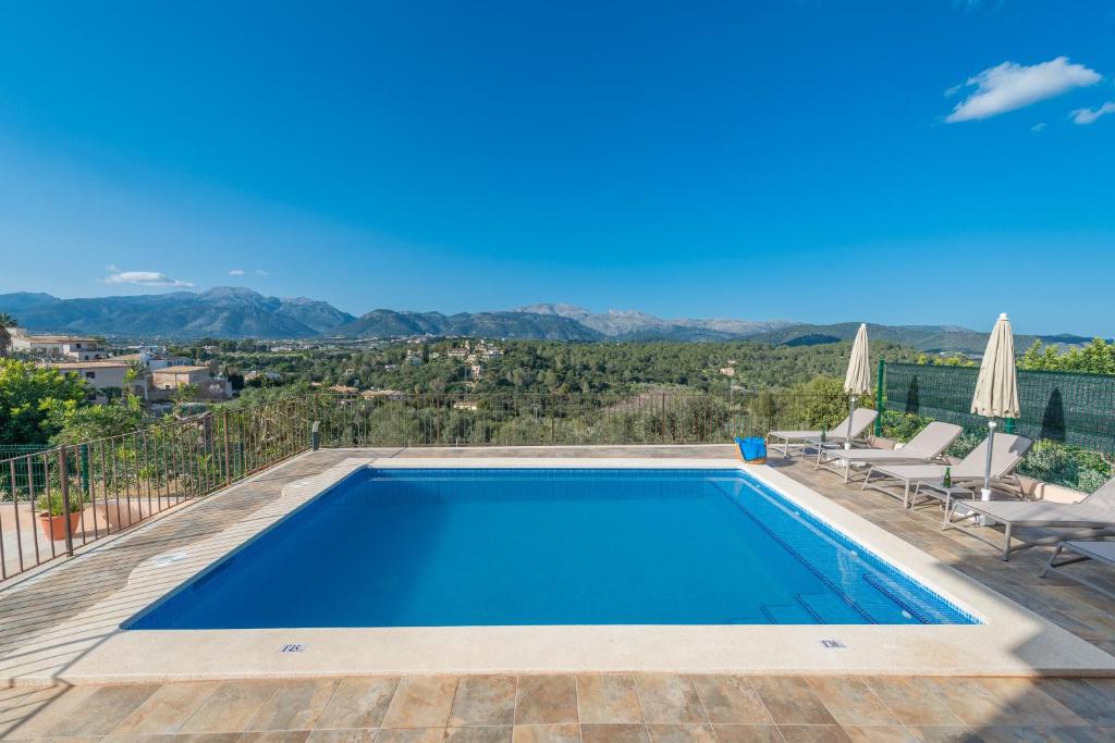 The swimming pool at or close to Can Jaume Fuster
