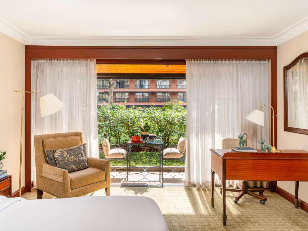 Posezení v ubytování Fairmont The Norfolk