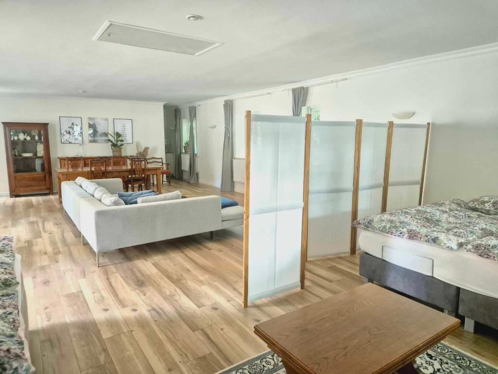 Postel nebo postele na pokoji v ubytování Apartment in Danmark- Agernaesgaard Otterup