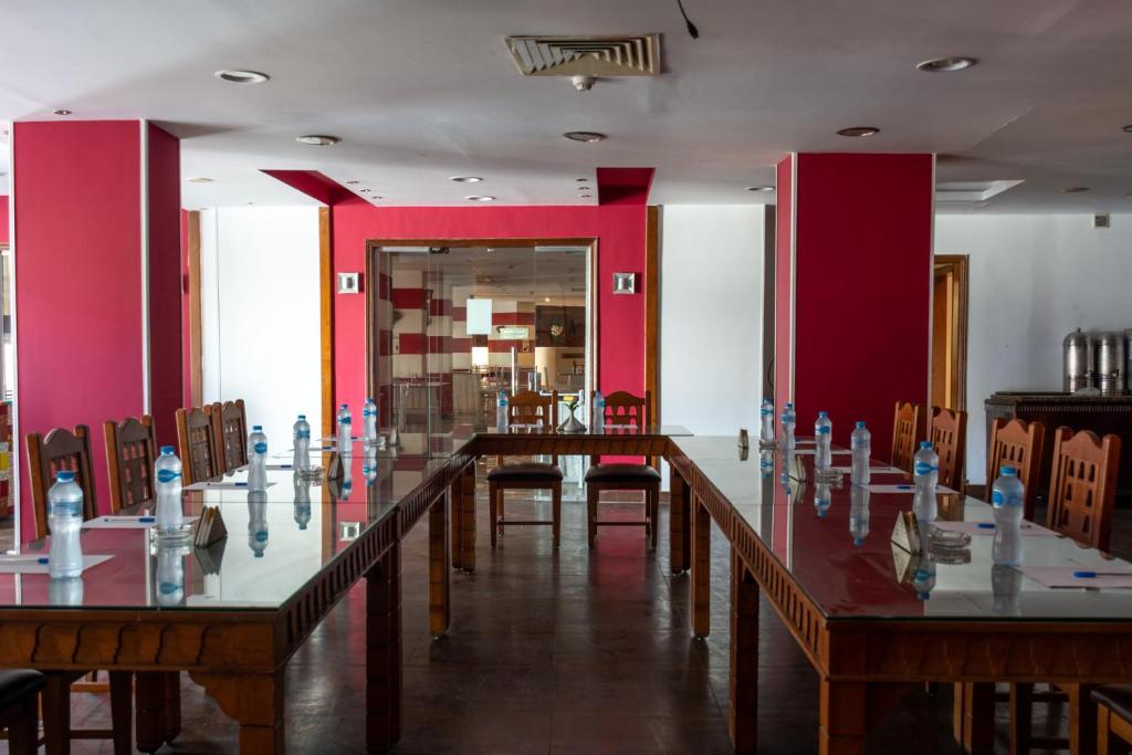 Restaurace v ubytování Amoun Hotel Alexandria