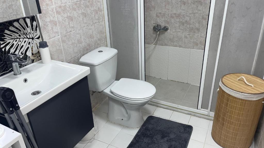 Koupelna v ubytování AFŞiN HOMES