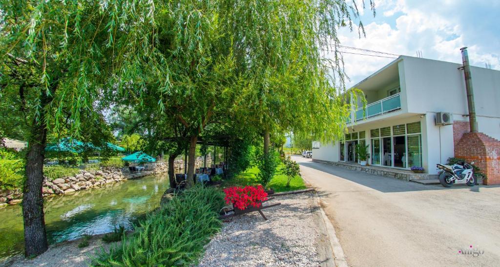 Zahrada ubytování Autocamp LAKS