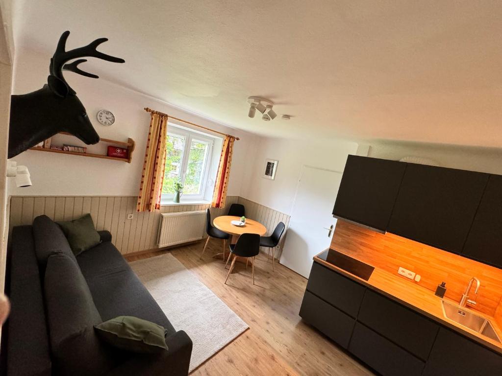Posezení v ubytování AH Carinthia Mallnitz - Carinthia Appartements