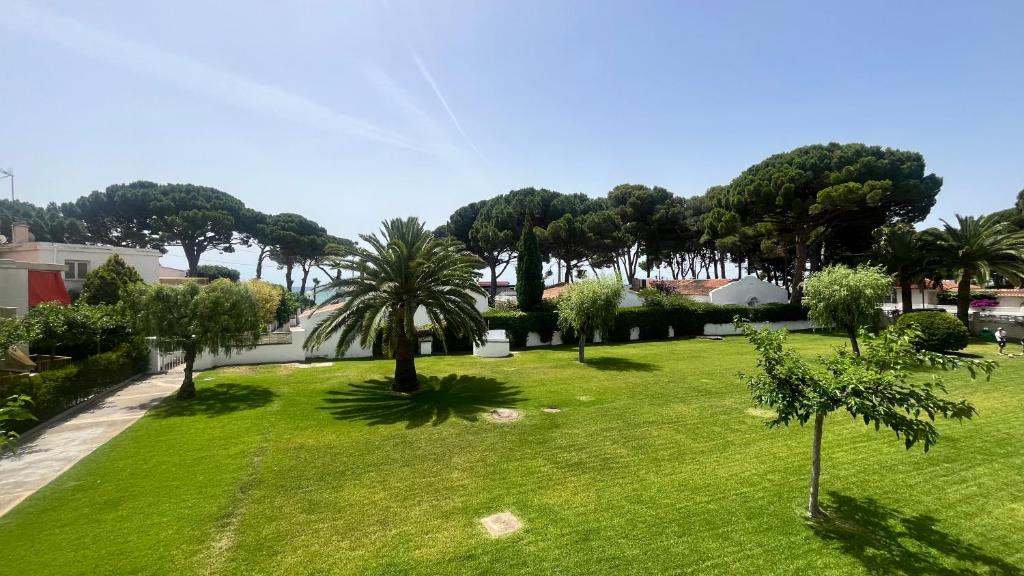 Zahrada ubytování Residencia Beach