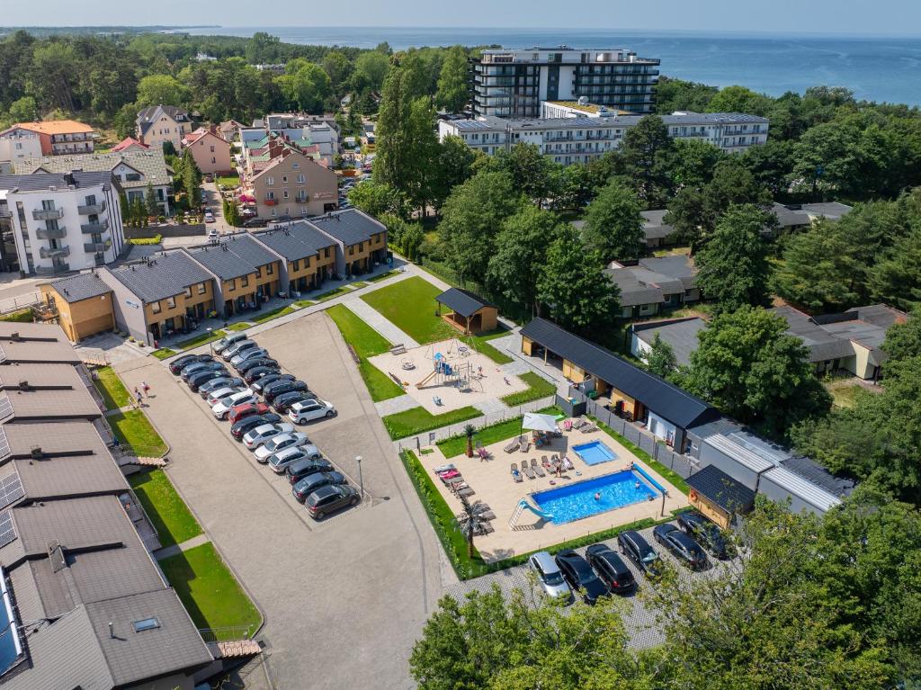Bazén v ubytování Ośrodek Wypoczynkowy Marcela nebo v jeho okolí