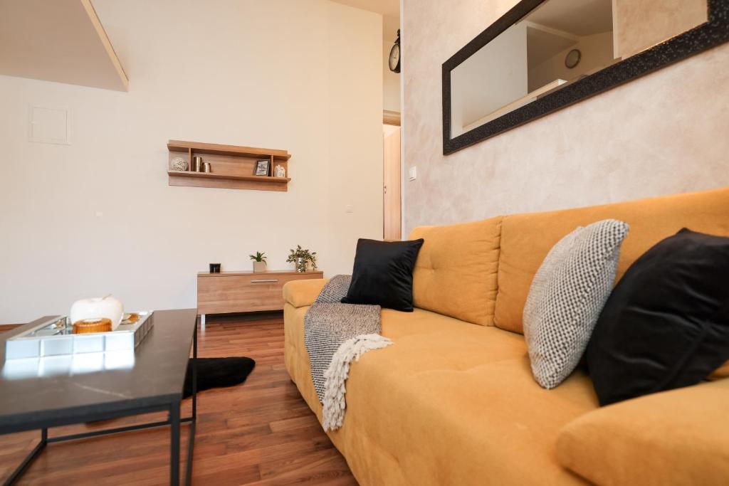 Posezení v ubytování Apartments Anita